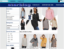 Tablet Screenshot of cocktail-star-blog.de